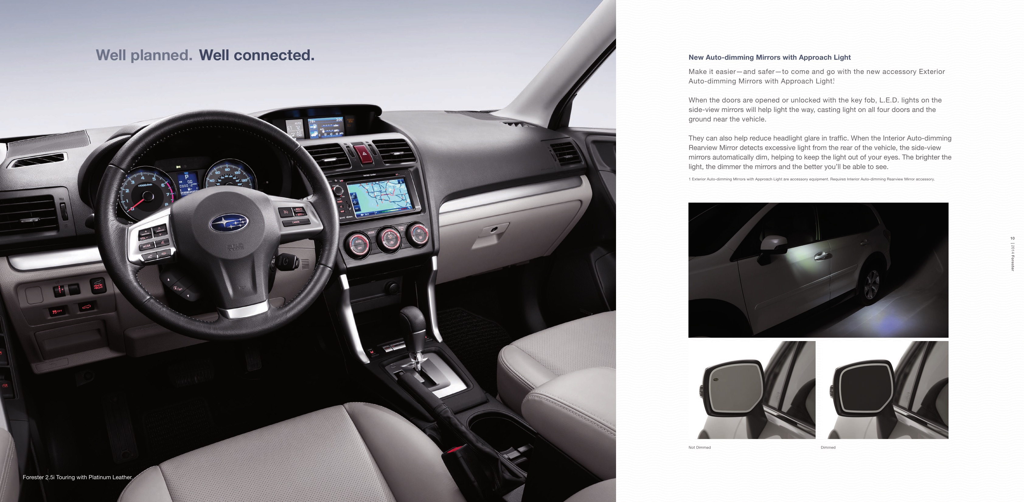 2014 Subaru Forester Brochure Page 1